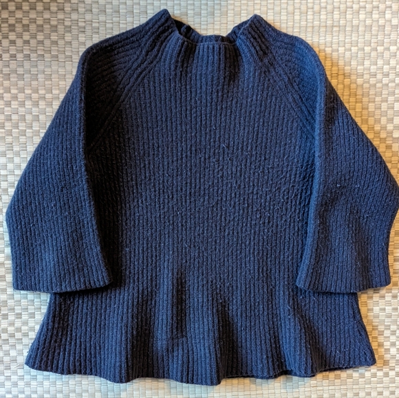 Elizabeth Suzann Sweaters - Elizabeth Suzann 100% Climate Beneficial Wool Sweater Womens Sz S/M Made in USA